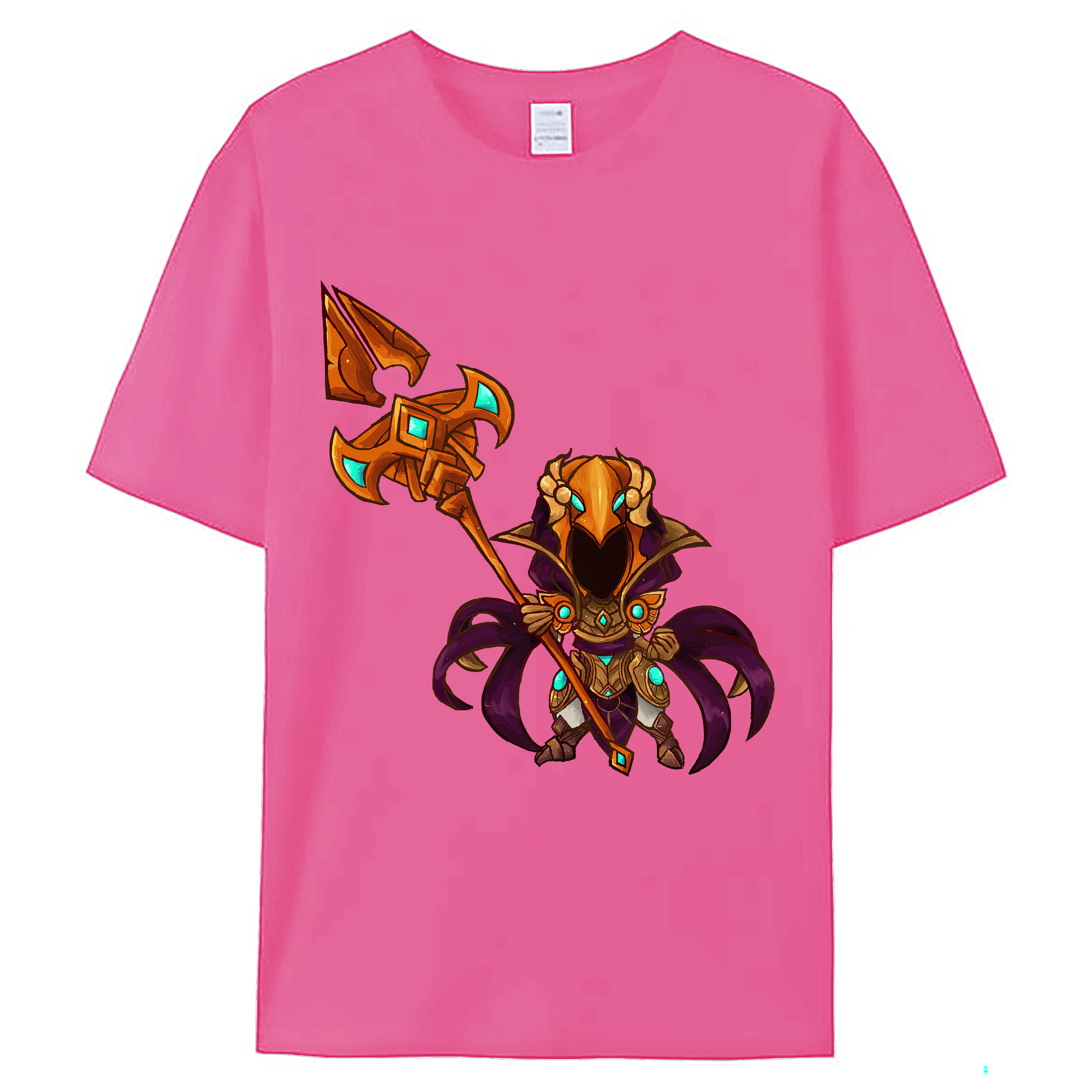 （画像用） リーグ・オブ・レジェンド League of Legends LOL レディースカジュアルプリントTシャツ（綿100％）